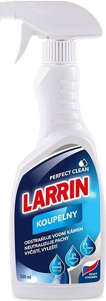 Larrin čist.koup.rozpraš.500ml antibakt - Drogerie Koupelna a WC Rez a vodní kámen